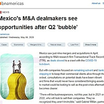 Mexico's M&A dealmakers see opportunities after Q2 'bubble'